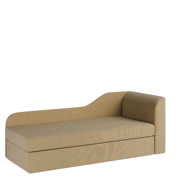 MICHELLE válenda celočalouněná, provedení pravé, látka B 02 béžový melír